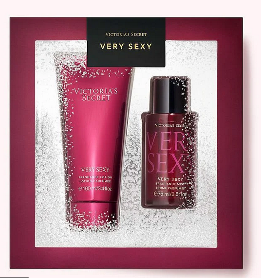 Set xịt toàn thân và lotion Victoria Secret Very Sexy Mist & Lotion Gift Set