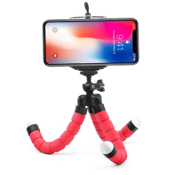 ⚡⚡ [HOT SALE] GIÁ ĐỠ Bạch Tuộc Đa Năng (Tripod Mini ĐỎ) FUNO