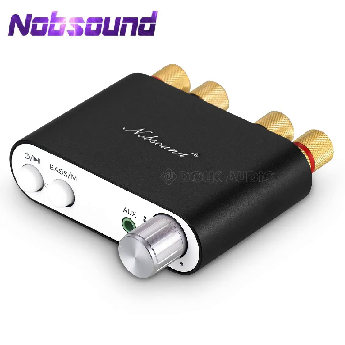 Nobsound Bộ khuếch đại kỹ thuật số Mini 5.0 Bluetooth TPA3116 Bộ thu âm thanh khuếch đại âm thanh nổi HIFI âm thanh gia đình Bộ thu âm thanh USB DAC 50W 50