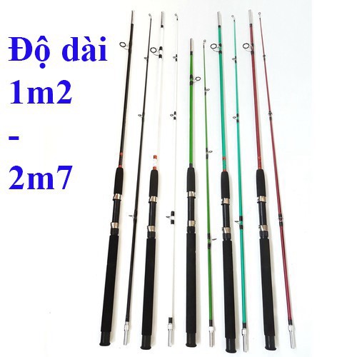 Cần Shimano 2 Khúc Đặc Siêu Bạo Lực Đủ Size Từ 1M2 - 2M7