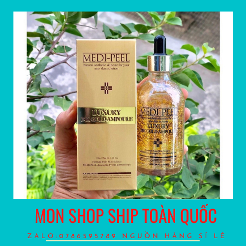 Tinh chất vàng medi peel 24k gold ampoule luxury gold