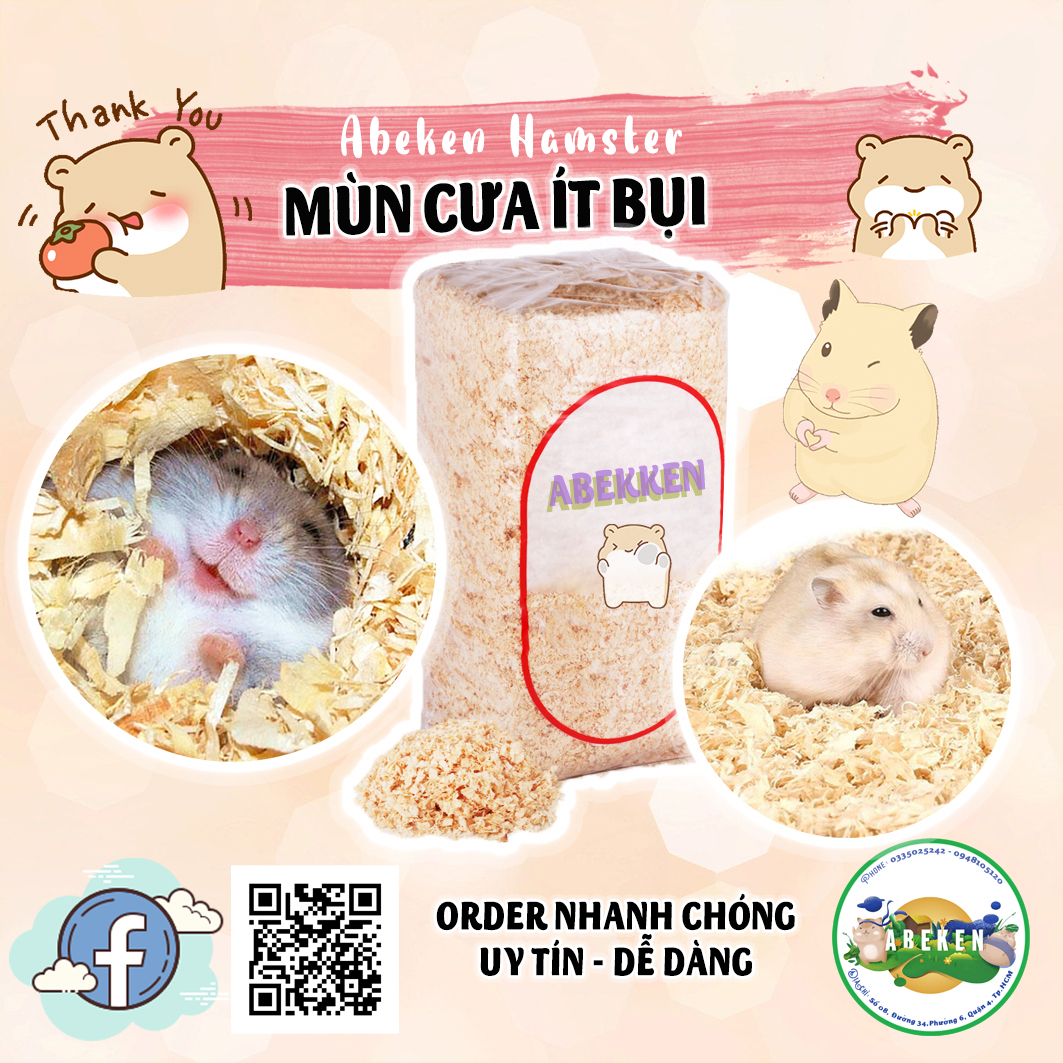 ✨freeship✨ mùn cưa nén lót chuồng cho hamster/ sóc/ nhím/ thỏ/ bọ