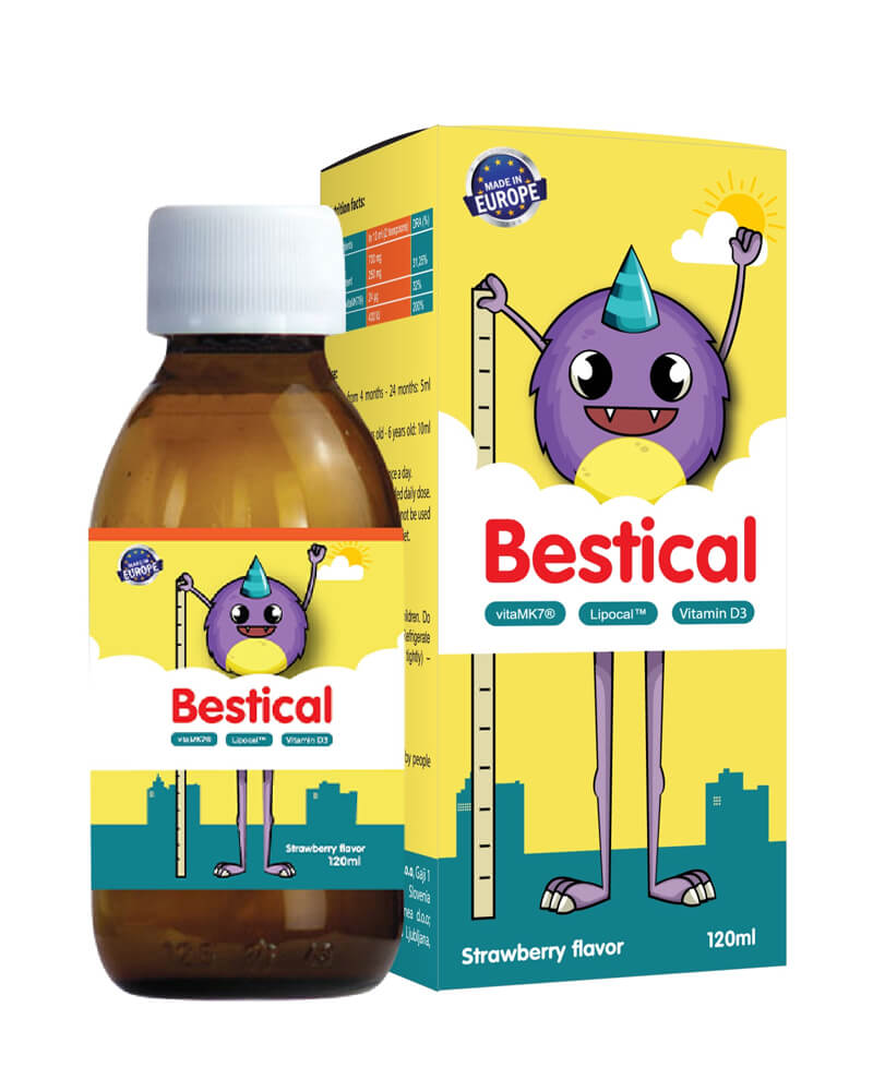 Bestical canxi sinh học giúp xương chắc khỏe - 120ml