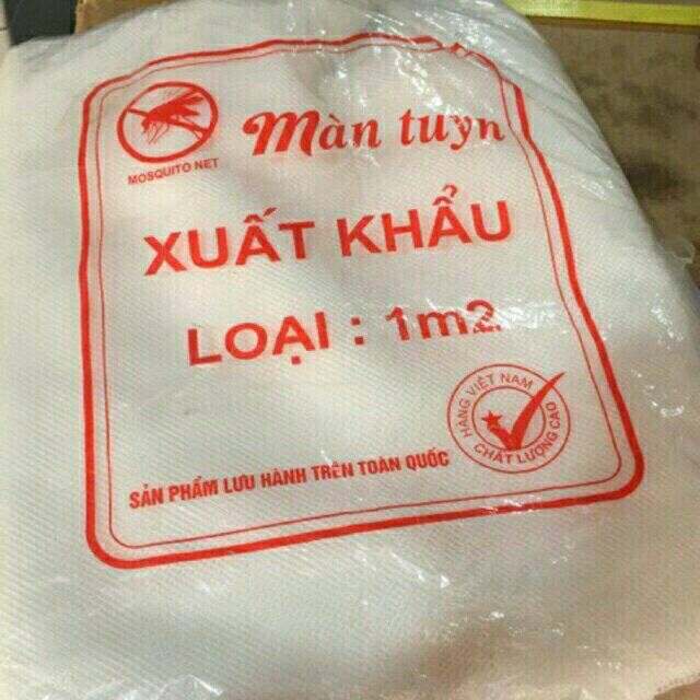 Màn tuyn trắng cá nhân 1,2m