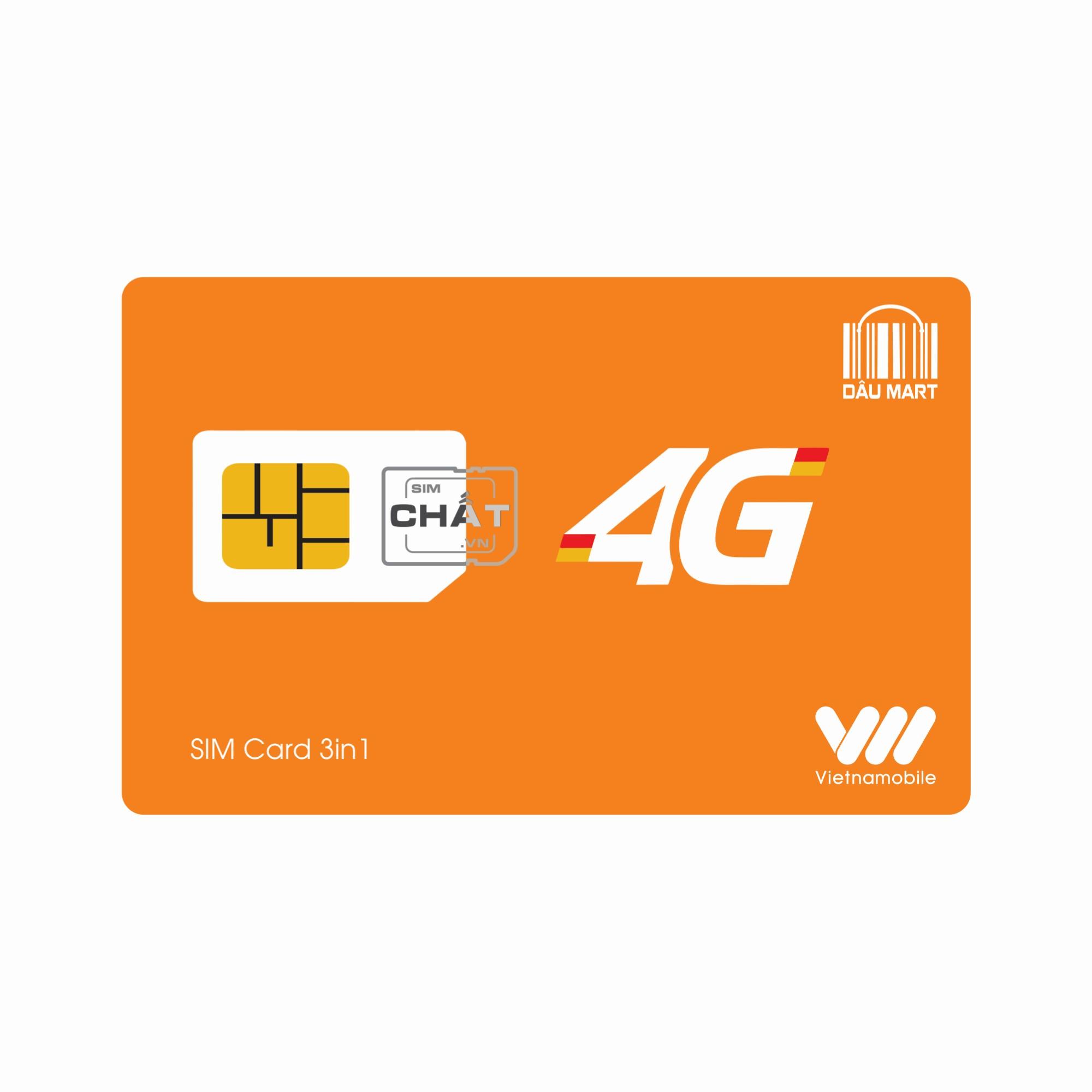 Siêu thánh sim vietnamobile free 120gb/tháng