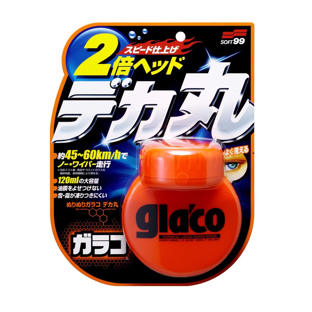 Phủ nano kính xe ô tô loại lớn glaco roll on large g-38 soft99