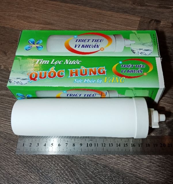 [HCM]Tim Sứ lọc nước cao cấp Quốc Hùng