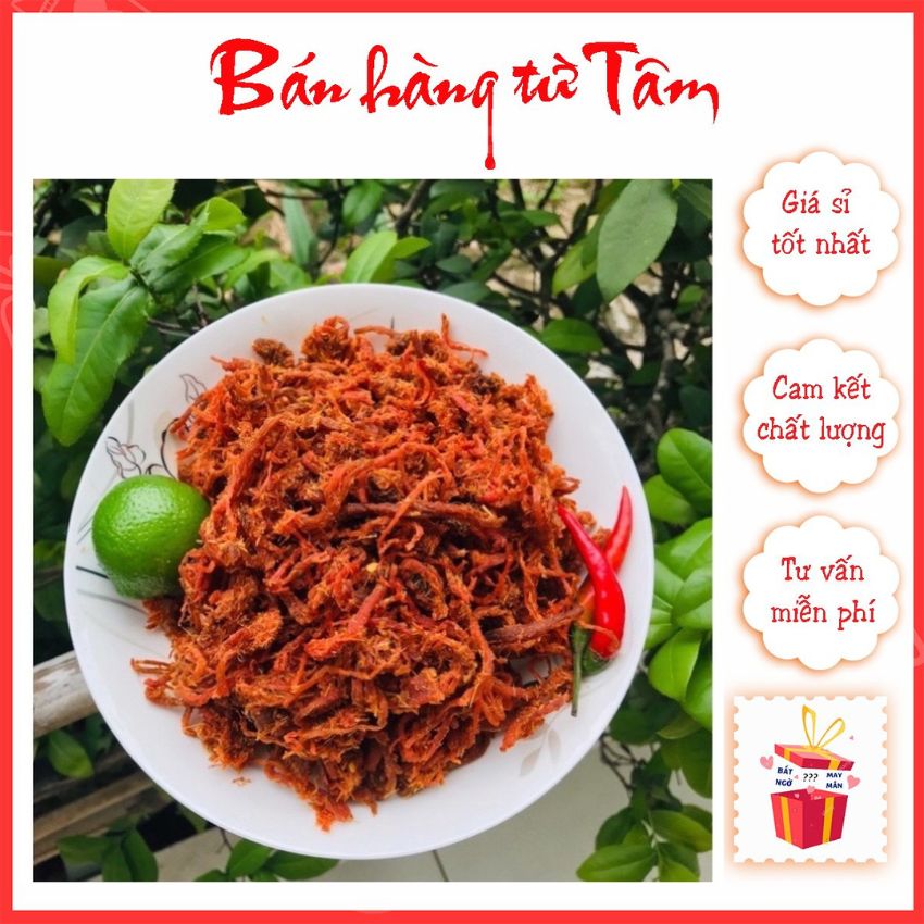 100g khô bò xé sợi Vinabisca đậm vị, đồ ăn vặt ăn liền thơm ngon