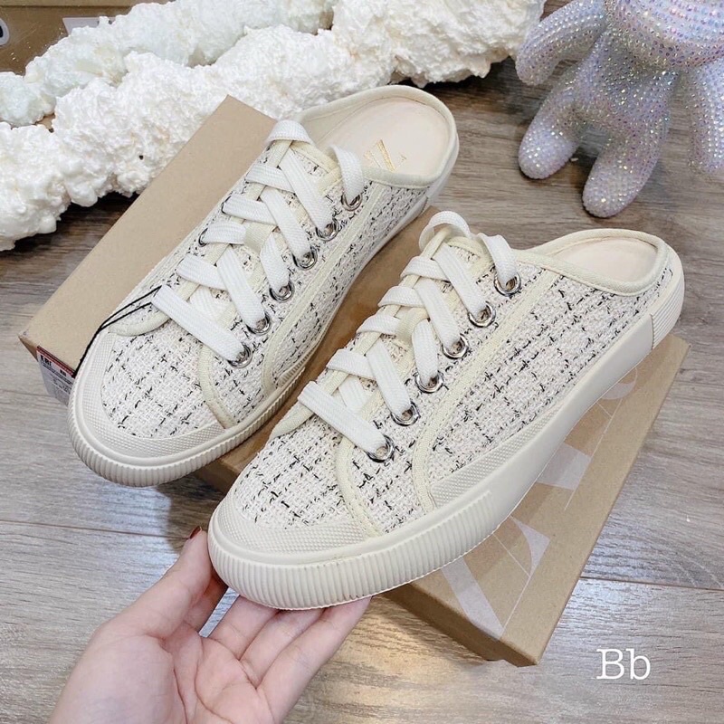 Giày sục thể thao nữ độn đế 5cm
