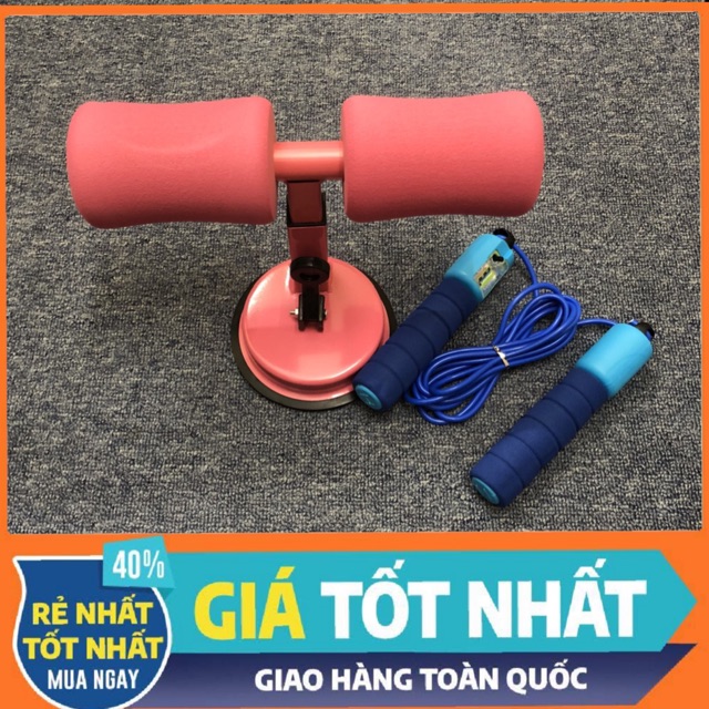 Combo dụng cụ tập cơ bụng đa năng và dây nhảy giảm cân cam kết sản phẩm đúng mô tả chất lượng đảm bảo an toàn đến sức khỏe người sử dụng