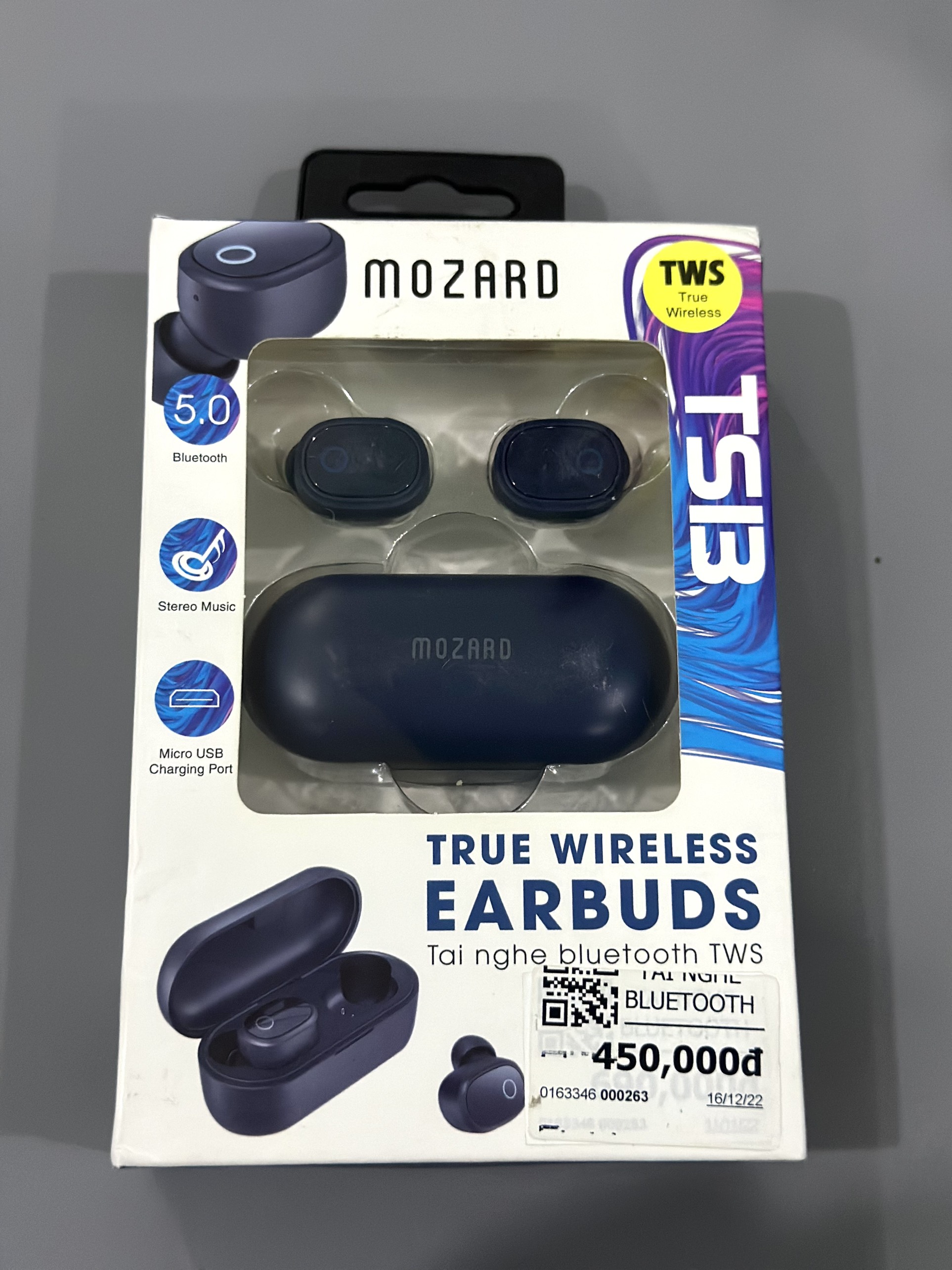Tai nghe Bluetooth True Wireless Mozard TS13 Mới