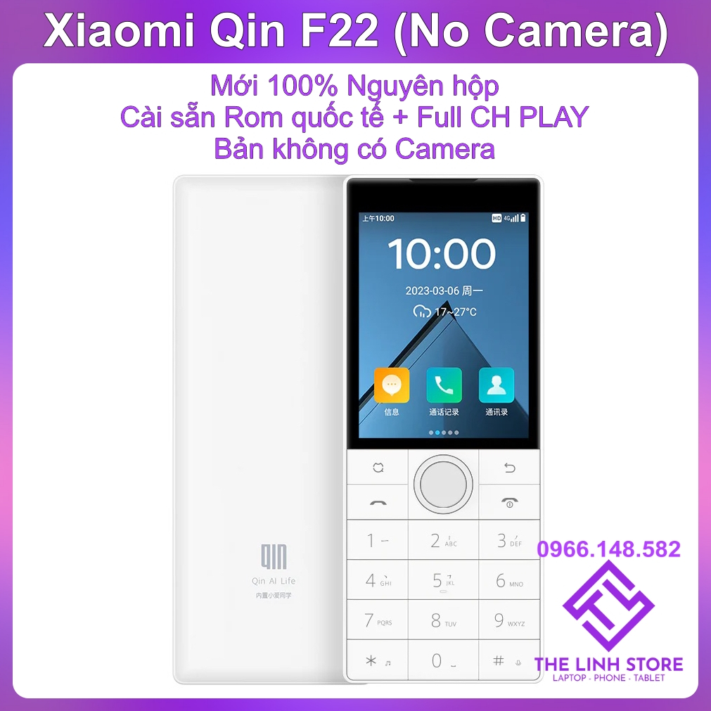 Điện thoại Xiaomi Qin F22 No Camera - Cài sẵn ROM quốc tế và CH PLAY
