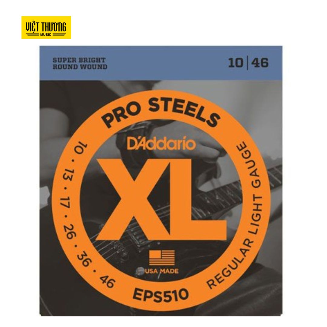 DÂY GUITAR ĐIỆN D'ADDARIO 10-46 EPS510 - Việt Thương Music