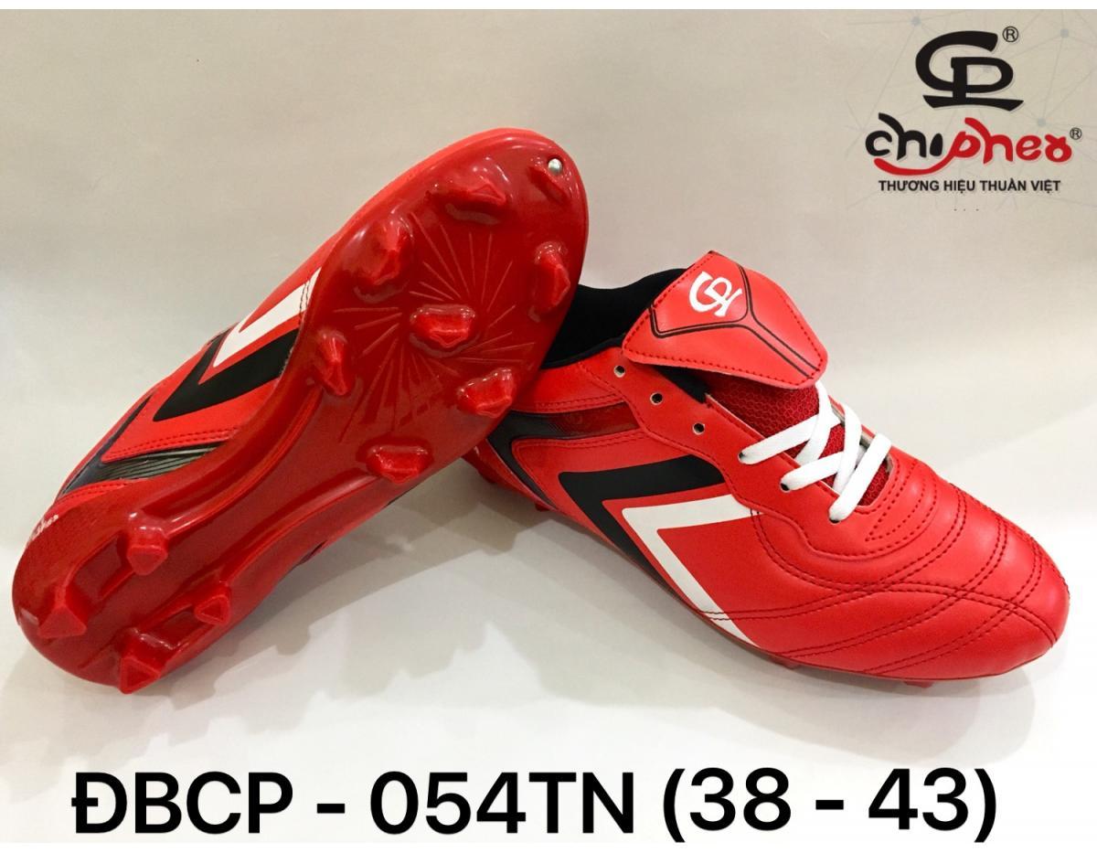 Giày đá bóng sân cỏ tự nhiên đinh cao màu đỏ size 34 đến 44