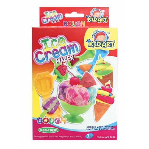 Bột nặn dough 6 màu ICE CREA