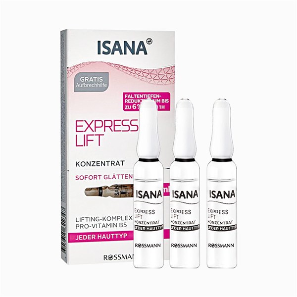 Tinh chất nâng cơ, giảm nếp nhăn ISANA Express Lift (7x2ml) - Made in Germany