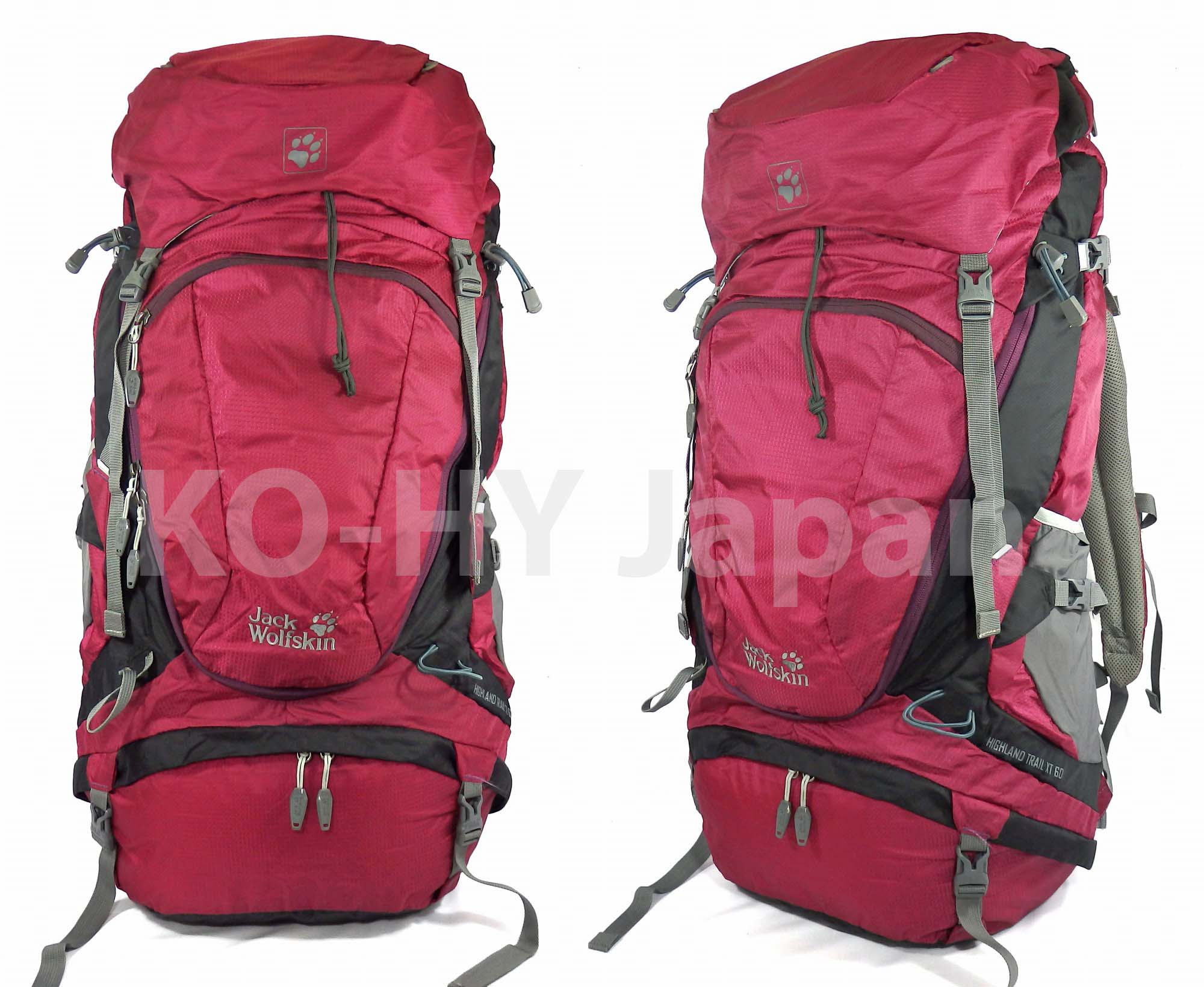 [HCM]Balo du lịch leo núi Jack Wolfskin Highland Trail XT 60