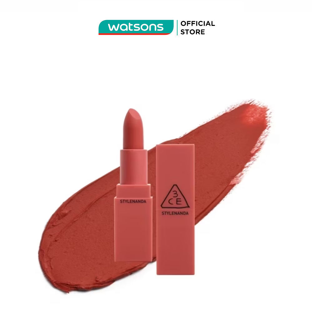Son thỏi 3ce mịn lì mood recipe matte lip color 3.5g