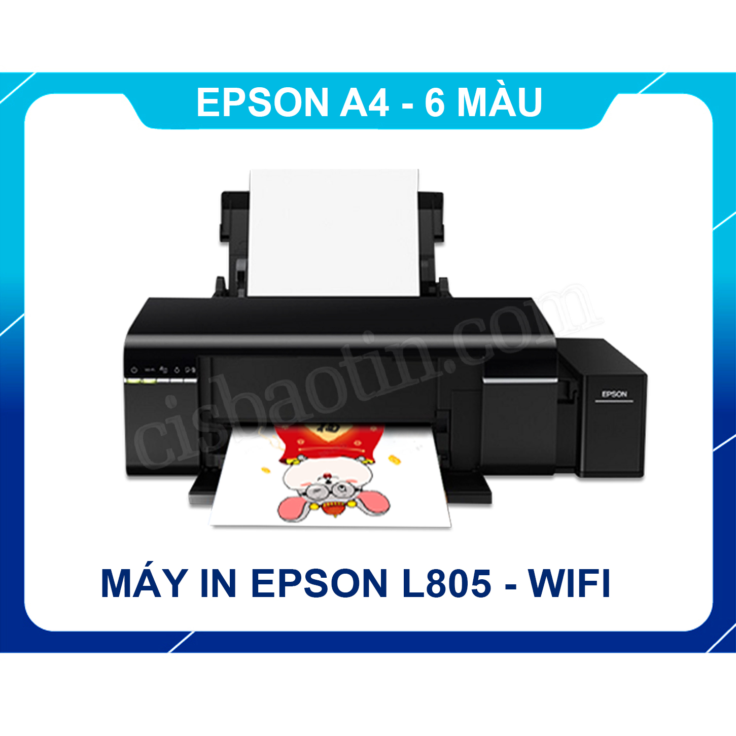 MÁY IN A4 EPSON L805 WIFI
