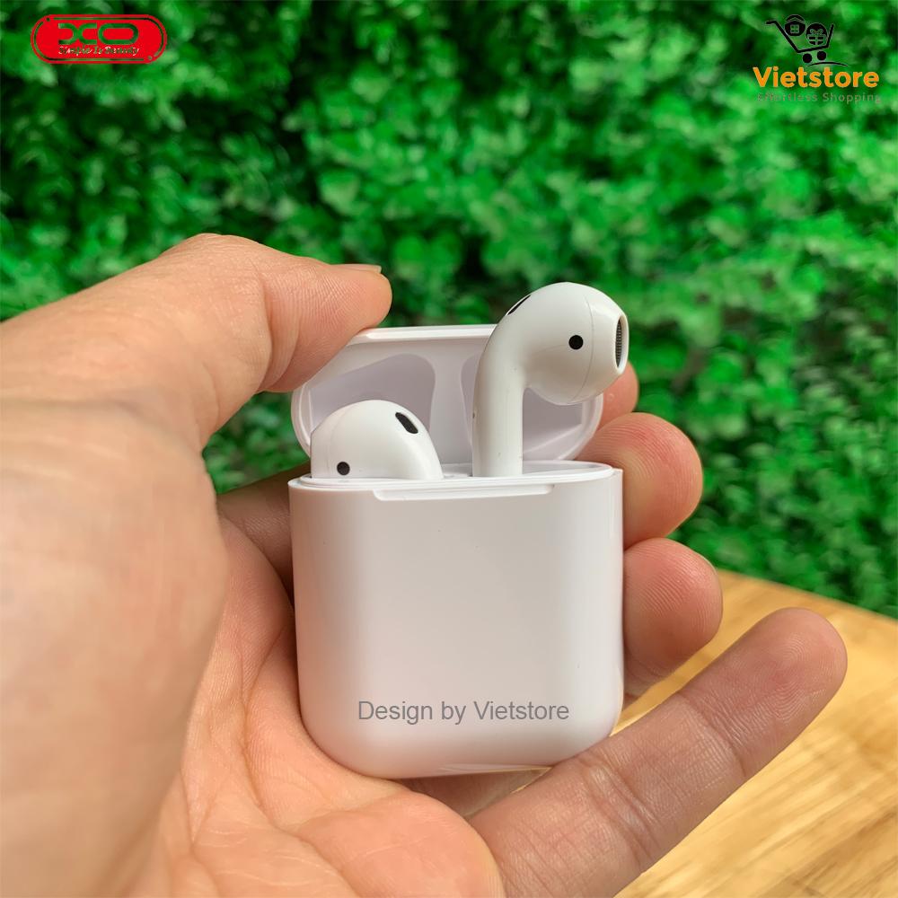 Tai nghe 2 tai không dây hoàn toàn XO - F30 True wireless phím cảm ứng thông minh đàm thoại 2 tai , lọc tiếng ồn chủ động công nghệ bluetooth v 5.0+EDR - Phân phối bởi Vietstore