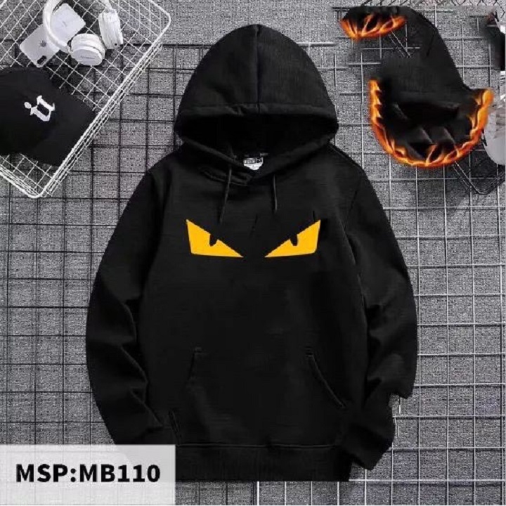 [HCM]( FREESHIP TOÀN QUỐC) Áo Hoodie In Hình Con Mắt Đủ Size- Áo Hoodie Form Rộng Nam Nữ Thời Trang MINMINSTORE