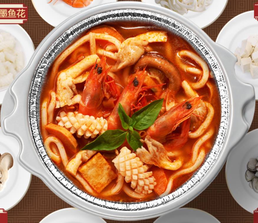 Lẩu tự sôi tứ xuyên vị hải sản tomyum cay cao cấp, siêu cay, siêu ngon, lẩu trùng khánh, lẩu tiện lợi, lẩu ăn liền