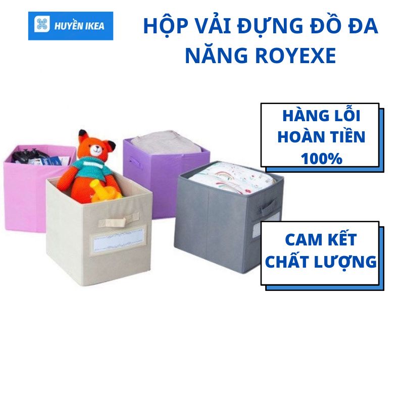 Hộp vải đựng đồ đa năng gập gọn Roxy xuất Mỹ
