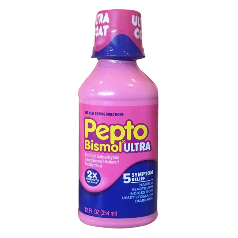 HCM Siro hỗ trợ đường ruột Pepto Bismol Ultra 354ml