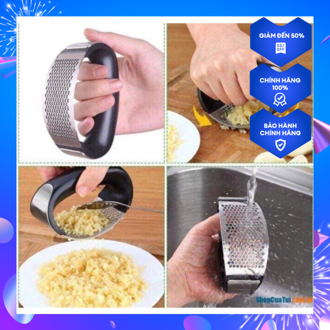 Dụng cụ bóc dập tỏi gừng