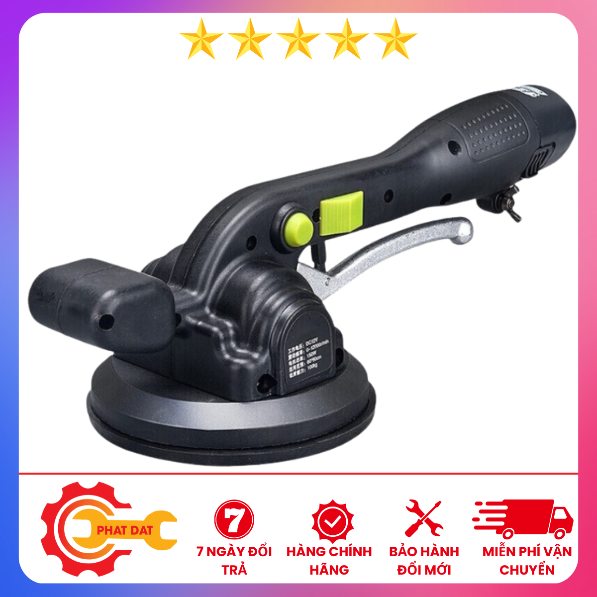 Máy ốp lát gạch 2 chức năng rung-hít cao cấp YL60-Bảo hành 6 tháng
