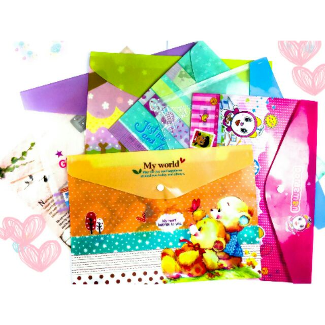 TÚI MY CLEAR BAG ĐẸP IN HÌNH - TÚI CÚC BẤM IN HÌNH MẪU ĐẸP