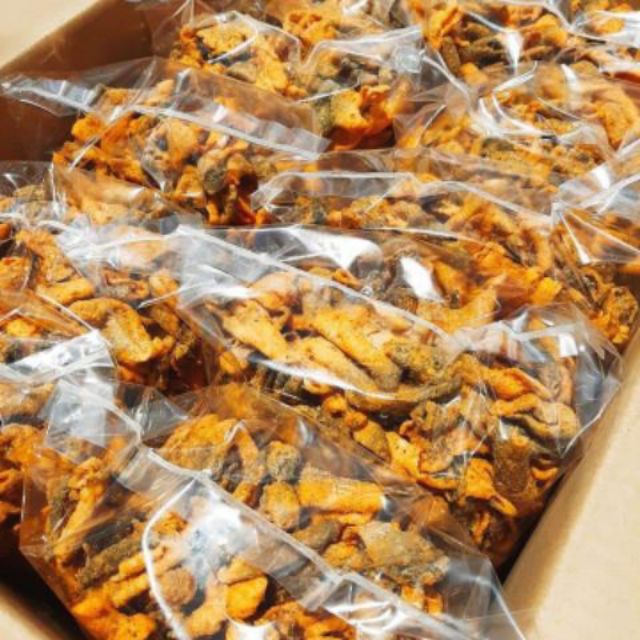 [HCM]Bán Sỉ Túi 1kg Da Cá Trứng Muối Phô Mai Singapore