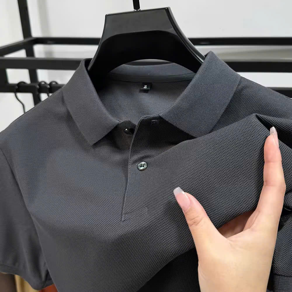 [Freeship]Short Sleeve Polo Shirt Men's Office Wear Casual Golf Polo Polo-001 - 1