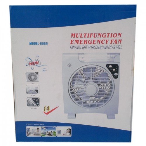 Quạt tích điện Pana - Quạt sạc PN - 6969- quat tich dien