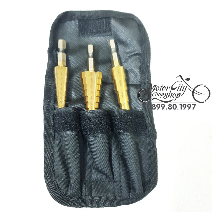 Mũi khoan tháp tầng bước titanium 3.17-19mm khoan sắt,tôn..