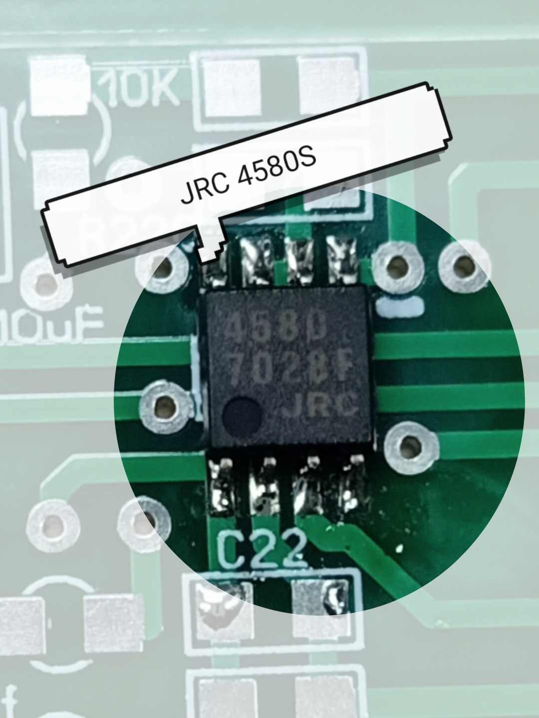 [HCM]IC JRC4580S 1con