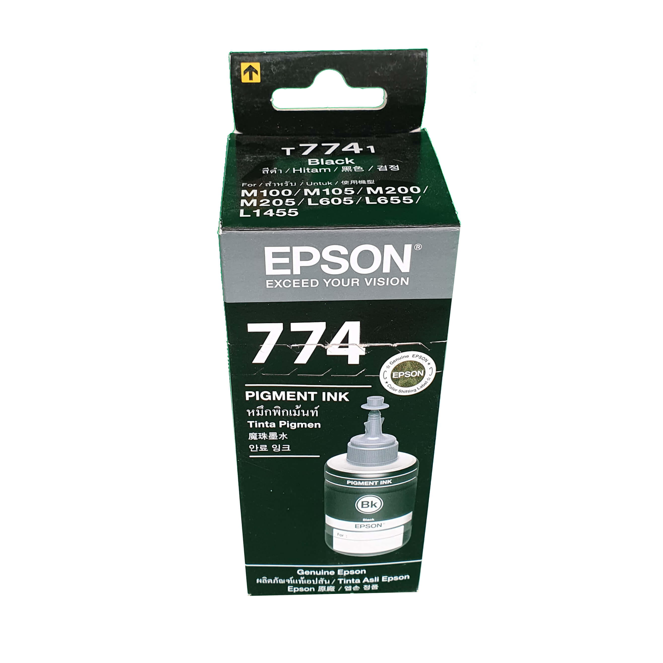 Lọ mực chính hãng Epson Đen Trắng 774