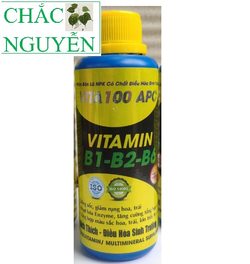 Phân bón lá vitamin b1-b2-b6 vita100 apc chai 100ml