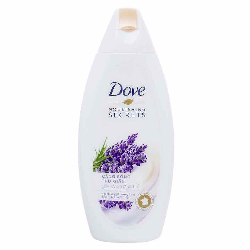 Sữa tắm dưỡng thể Dove tinh chất hương thảo và oải hương 180g