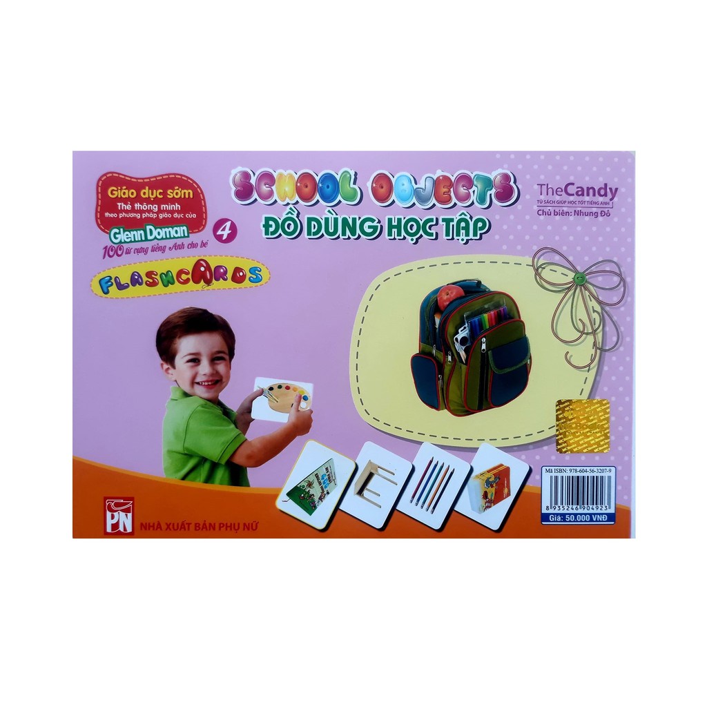 Flashcard Dạy Trẻ Theo Phương Pháp Glenn Doman - Đồ Dùng Học Tập