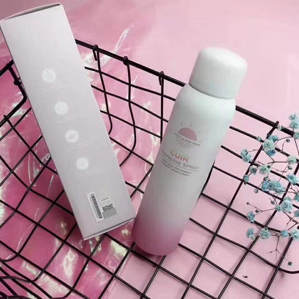 Xịt trang điểm kiêm chống nắng cao cấp cuir