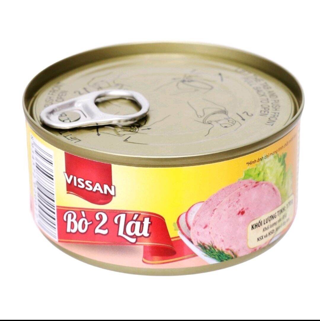Bò 2 lát vissan 170g