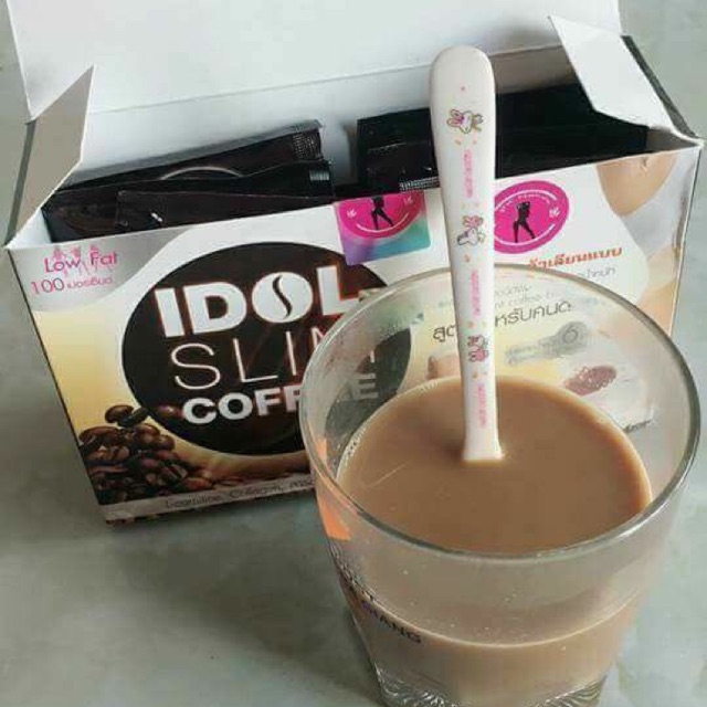 [hcm]cafe giảm cân idol slim coffee - hộp15g x 10 gói 3