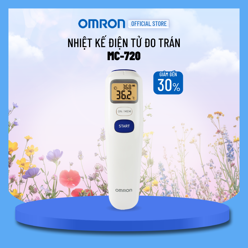 Nhiệt Kế OMRON MC-720 - Đo 3 Trong 1 (Nhiệt độ Cơ Thể - Phòng - Bề Mặt Đồ Vật) - Thương Hiệu Nhật Bản
