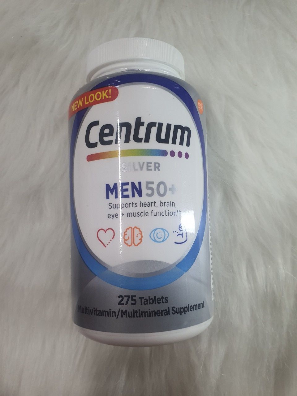 Vitamin tổng hợp cho nam trên 50 tuổi centrum silver men 50+ 275 viên 11/23