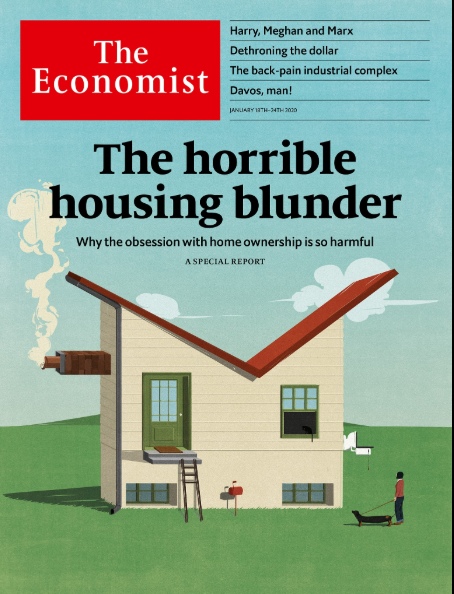 Tạp Chí Kinh Tế - The Economist Magazine: The Horrible Housing Blunder - No 03 - 18th Jan 20