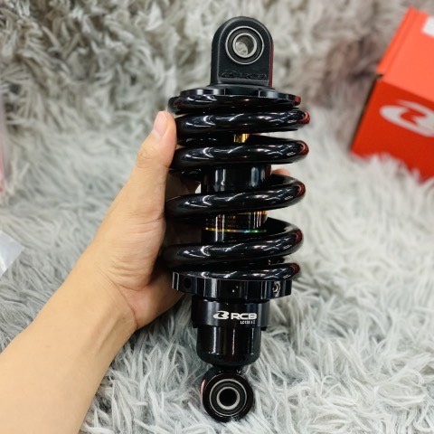 Phuộc rcb m2 đen ty vàng size 208mm cho xe exciter 150, exciter 155vva