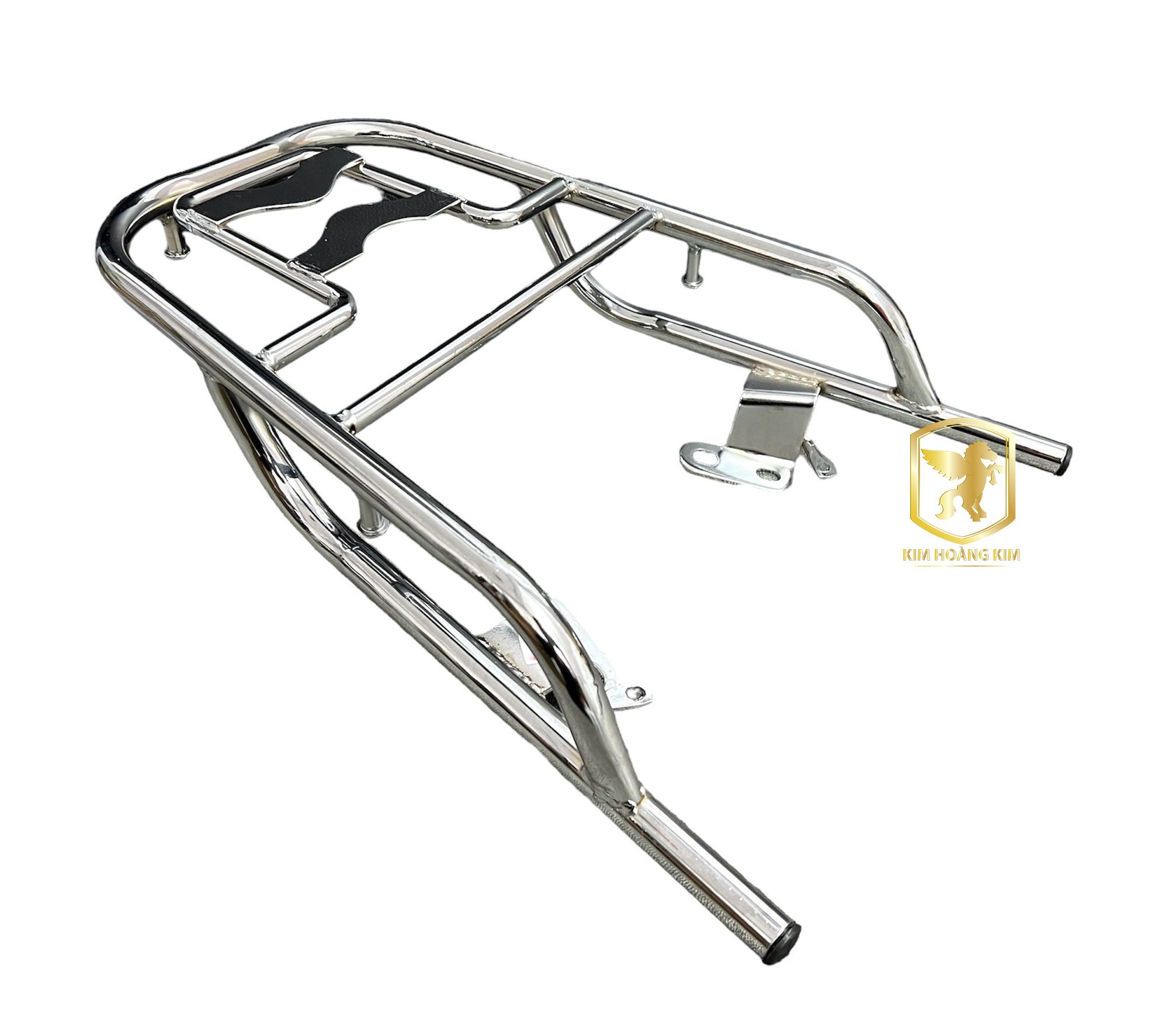 Cảng Sau gắn FUTURE LED 2018 đến 2023 mẫu 2 Tầng INOX Xiken Siêu Cứng Rẻ Đẹp