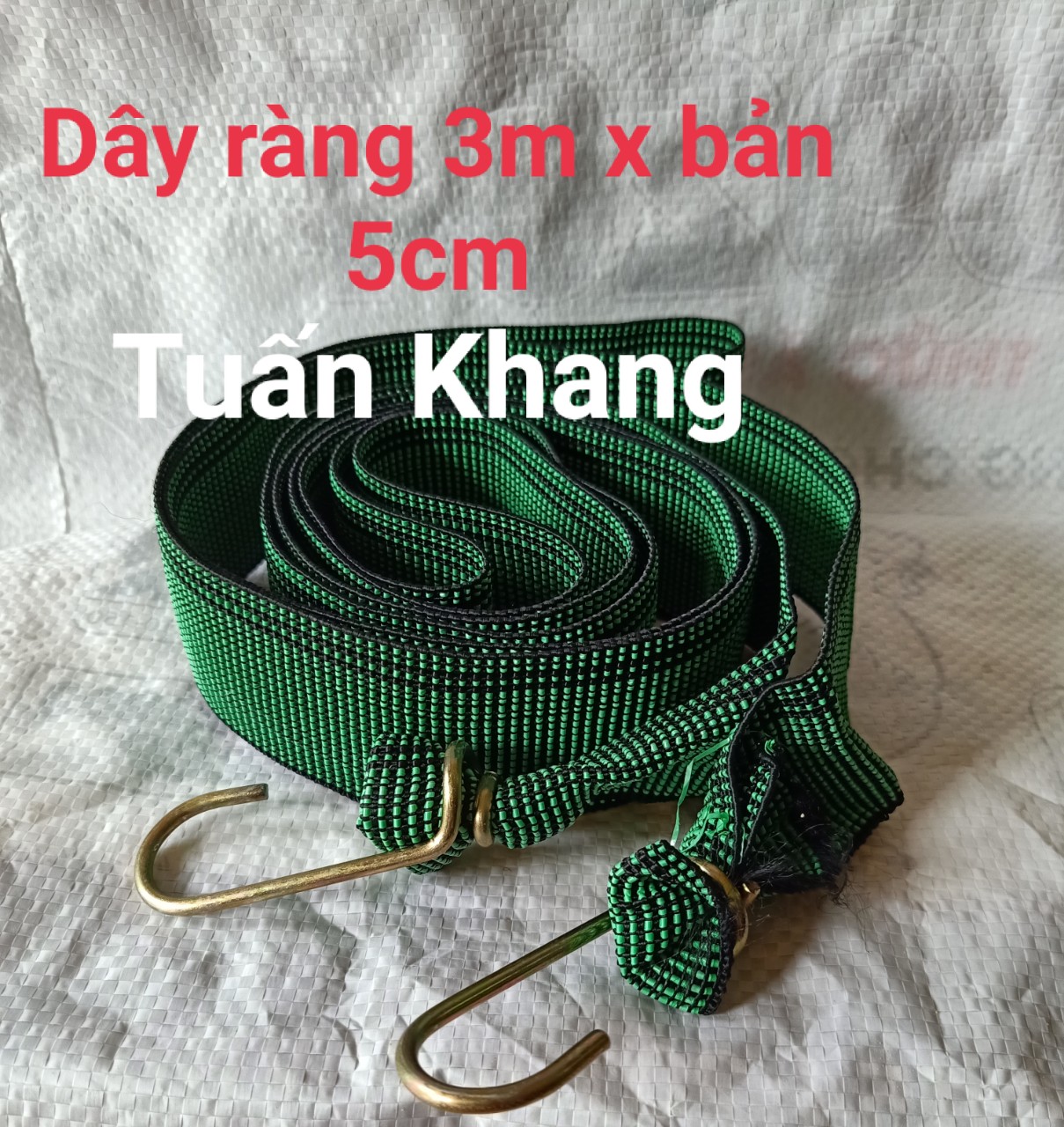 Dây ràng loại tốt bản 50mm dài 3met