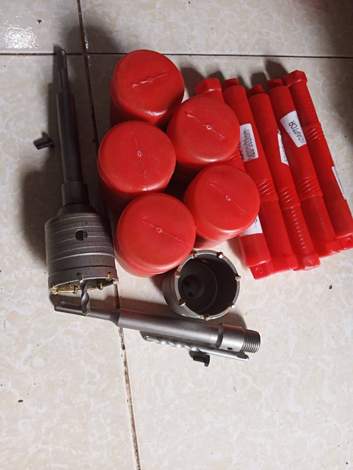 Bộ mũi khoét bê tông 50,60 mm - mũi khoan